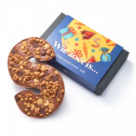 Chocoladeletter – Salted caramel crunch