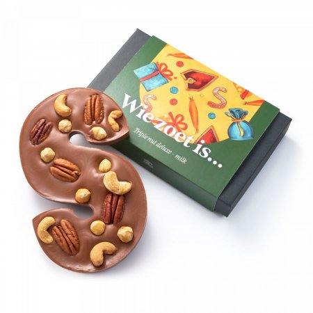 Chocoladeletter – Triple nut deluxe
